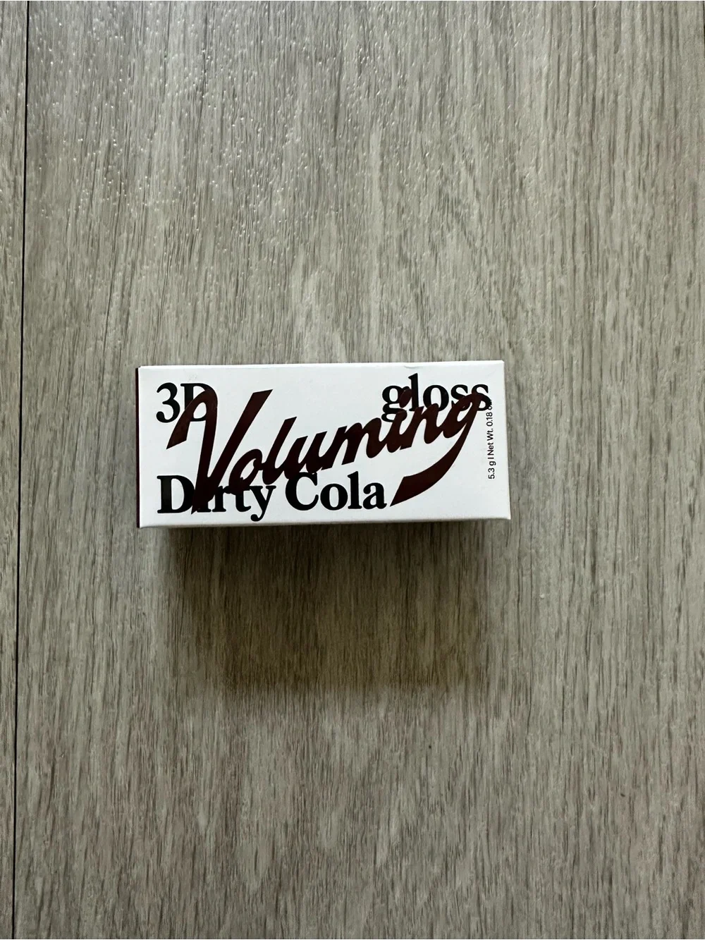 Fwee 3D Voluming Gloss 70% Dirty Cola Rich Brown NWT